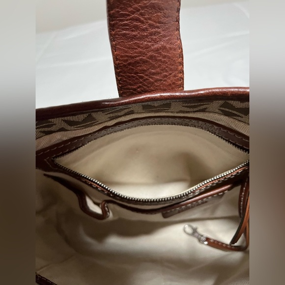 Vintage Michael Kors satchel bag, brown. - Picture 17 of 17